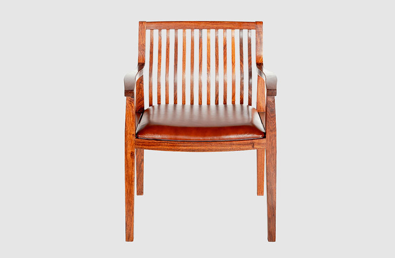 海曙中式实木大方椅家具效果图